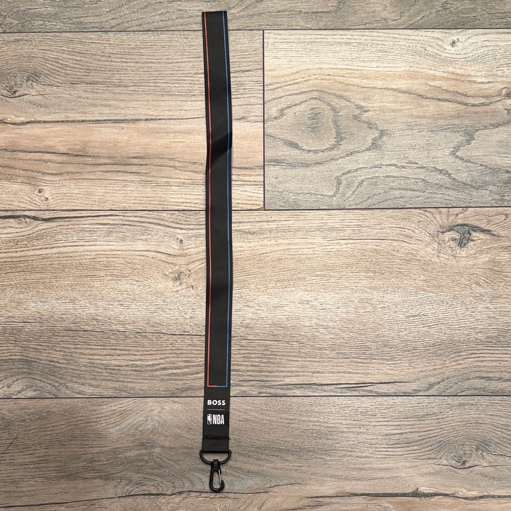Boss Black and Red Lanyard